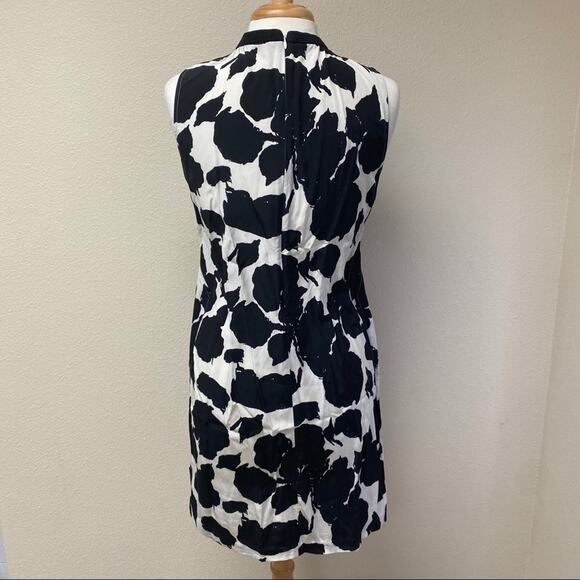 10 Crosby Derek Lam Abstract Dress Black White 8 - Picture 3 of 12